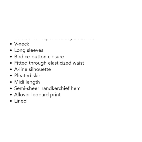 Kooples • Pleated Leopard Print Midi Dress - Picture 11 of 11